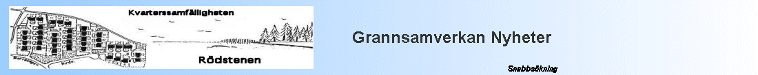 Grannsamverkan Nyheter